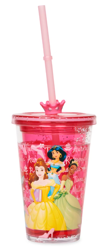 Bicchiere con cannuccia Principesse Disney, Disney Store